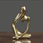 Abstract Thinker Statue